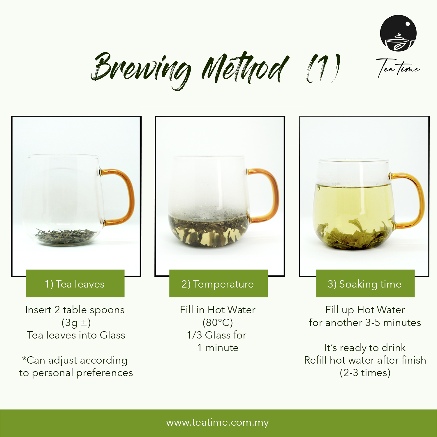 Product_GT_Sencha_Brewing method